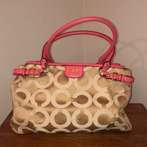 Coach Madison Op Art Kara Carryall